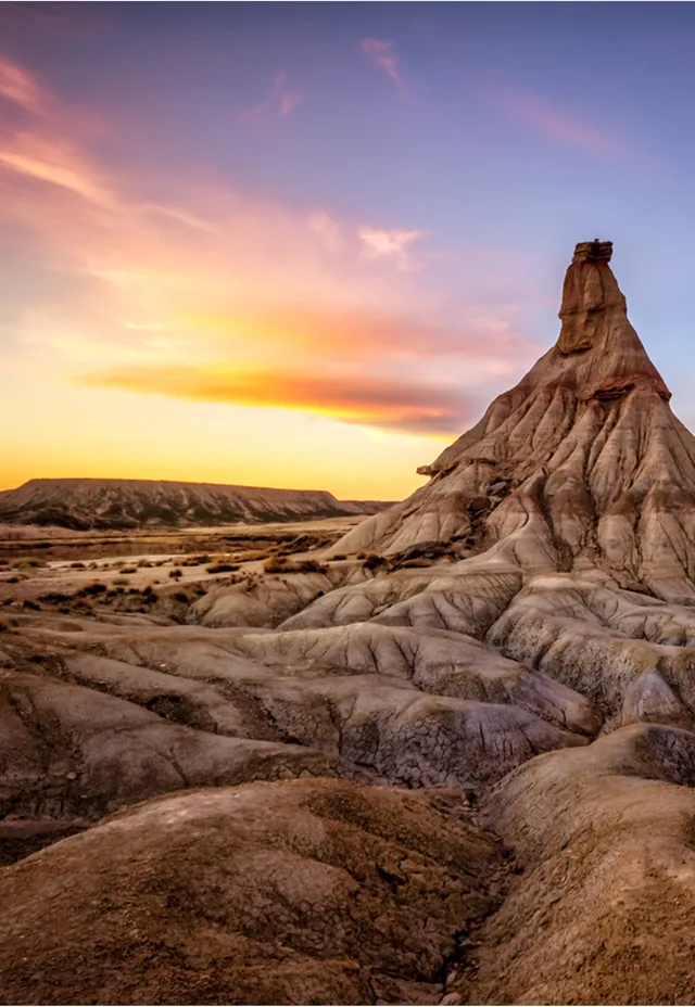 Bardenas — Spain · Arid.