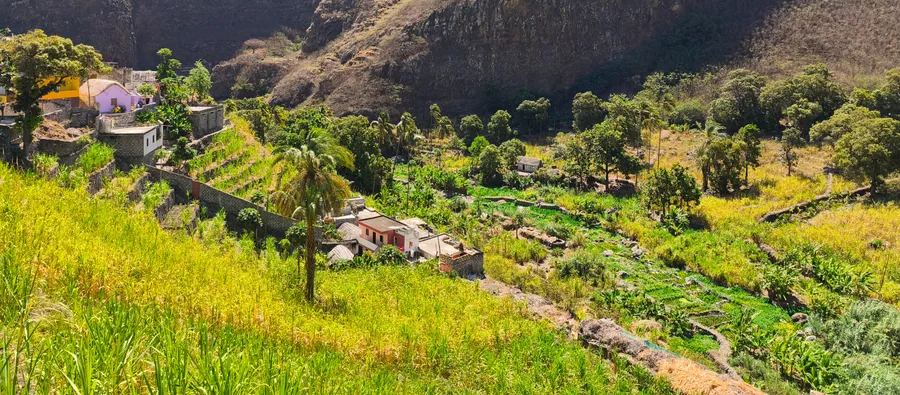Santo Antão, a volcanic island of Cape Verde.