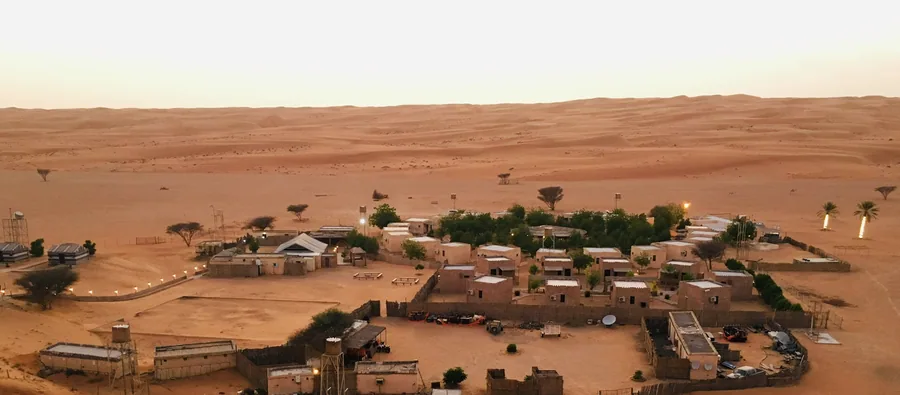 The dunes of Wahiba Sands, Oman.